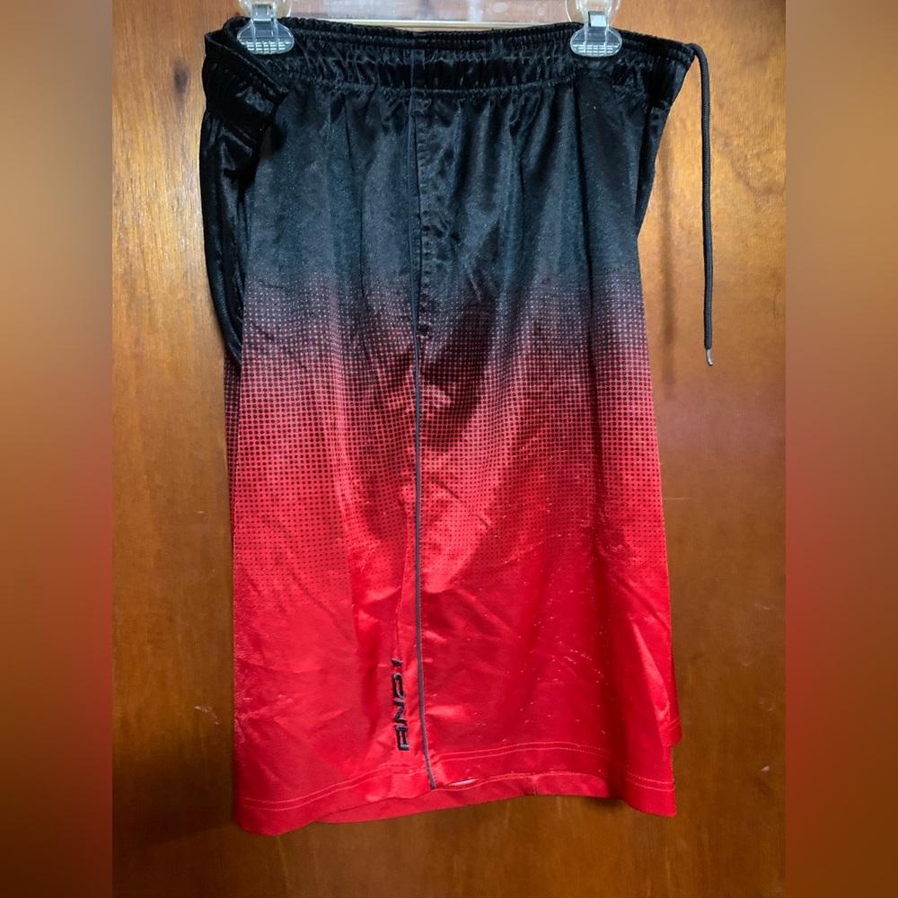 Men’s 2X red/black And1 brand shorts.